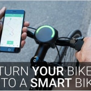 光で進行方向を教えてくれる自転車用ナビ「SmartHalo」が人気に