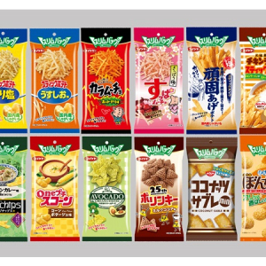 ひとりで手軽にみんなで12種類、人気スナック菓子たちのスリムバッグが新しくなって再登場！