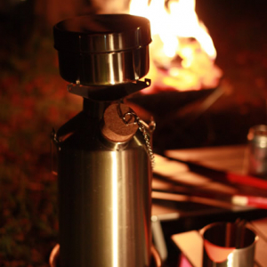 【外カフェ道具】キャンプでまったりお湯を沸かそう「ケリーケトル」