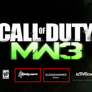 『Call of Duty: MW3』は予想通り2社協同開発だった！　Infinity Ward社とは復縁なし？