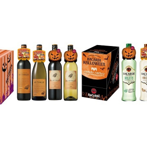 今年は土曜日がハロウィン、パーティが盛り上がるデザインのアルコール飲料を販売！