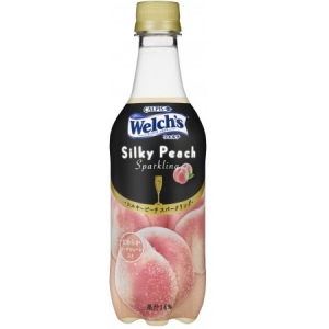 なめらかな果実感がさらにアップ！「Welch’s(ウェルチ)」シルキーピーチスパークリング新登場