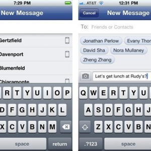 Facebookがメッセージに特化したスマートフォン向けアプリ『Facebook Messenger』をリリース