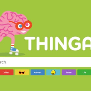 子どもが安心して遊び、学べる、新しい検索エンジン「Thinga」