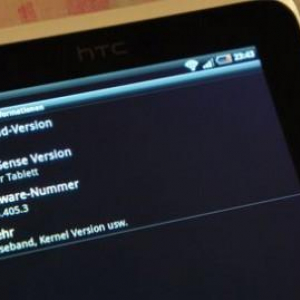 ドイツでHTC Flyer向けAndroid 2.3.4ベースのソフトウェアアップデートが配信中