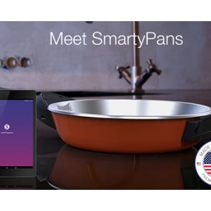 世界初!?スマートウオッチと連動するスマートなフライパン「SmartyPans」で日々の料理をトラッキング