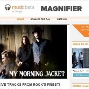 Google、「Music Beta」と連動する楽曲紹介サイト「Magnifier」をオープン