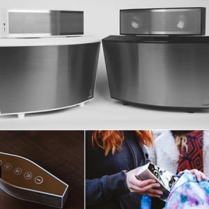 非接触充電が可能!2つのスピーカーで低音が楽しめるスピーカー「Cowin Ark」