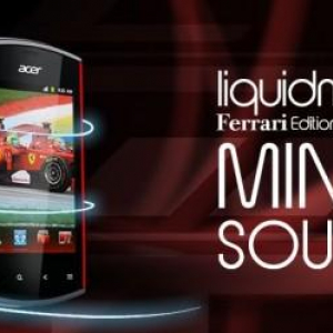 Acer、フェラーリとコラボしたAndroidスマートフォン「Liquid Mini Ferrari Edition」を発表