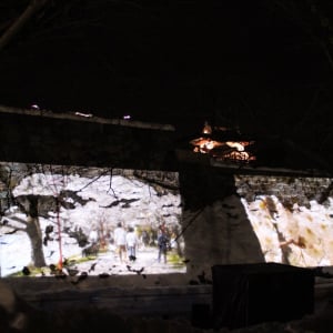 総延長140メートル超の弘前城石垣マルチ・プロジェクションは圧巻！　『第40回弘前城雪燈籠まつり』に行ってみた