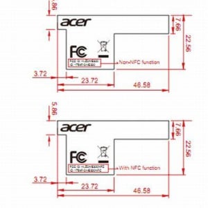 Acer Liquid Express E320（NFC対応版）がFCCの認証を通過