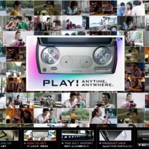 Sony Ericsson、「Xperia PLAY SO-01D」スペシャルサイトをオープン、TGS 2011にXperia PLAYを展示