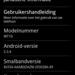 Xperia neoにAndroid 2.3.4をベースとした「4.0.1.A.0.283」ビルドのアップデートが配信されているらしい（スクリーンショットあり）