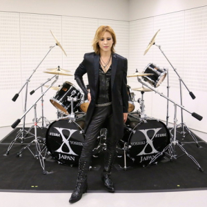 YOSHIKI 震災復興“継続的支援”チャリティーオークションで本人愛用ドラムセットついに落札される