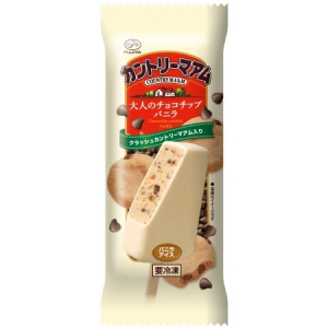 カントリーマアムがアイスになった！大人な味わいでしっとり美味しい「不二家カントリーマアム 大人のチョコチップバニラ」