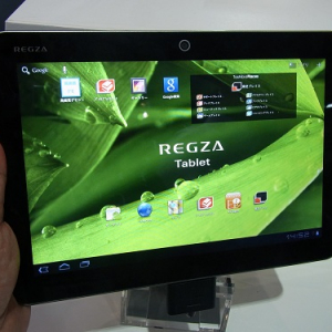 【CEATEC JAPAN 2011】東芝のAndroidタブレット『REGZA Tablet AT700/AT3S0』に注目集まる