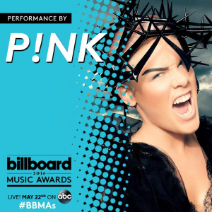 P!NK  映画『アリス・イン・ ワンダーランド/時間の旅』提供の新曲を【2016 Billboard Music Awards】でTV初披露