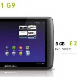 仏Archos、Android 3.2搭載101 G9タブレット（8GBモデル）を欧州で発売