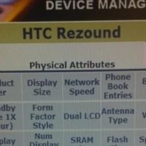 米Verizon、HTCのHDディスプレイ搭載”Vigor”を「Rezound」として発売