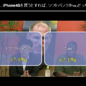 「iPhone4S」を徹底検証　auとソフトバンクはどちらが速い？