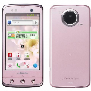 NTTドコモ、女性向けAndroidスマートフォン「ARROWS kiss F-03D」と「F-03D Girl’s」を発表