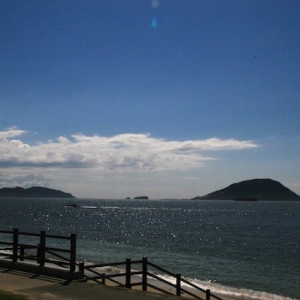 金印が発見された島「志賀島」、魅惑の夕日と島グルメ