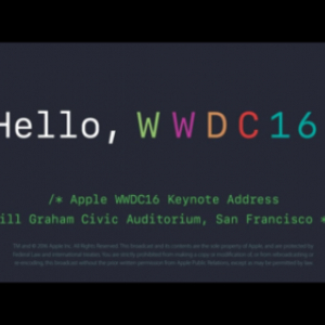 【WWDC2016】Appleの変わらないところ　－－「for the rest of us」