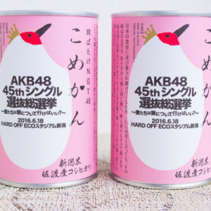 AKB48選抜総選挙 in 新潟！ 地元メーカーから販売される『NGT48コラボ商品』をプレゼント！