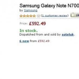 Galaxy Noteが英国で発売