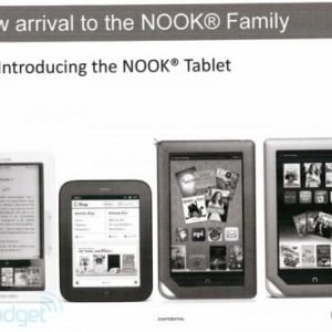 米Barnes&Noble、1.2GHzデュアルコアCPU搭載「Nook Tablet」を11月16日に$249で発売か？