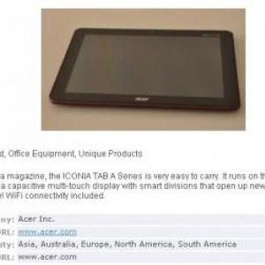 Acer ICONIA Tab A200がBluetooth SIGの認証を通過