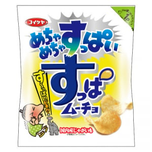 酸っぱさマシマシ40倍！　コイケヤ「めちゃめちゃすっぱいすっぱムーチョ」