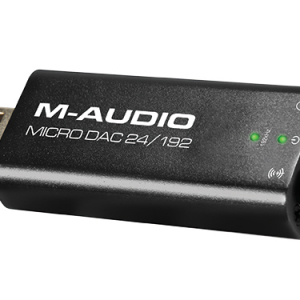 実売価格9,980円の小型DAC、〈Micro DAC 24/192〉M-Audioより発売