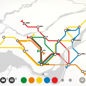 美しいデザインと音楽が融合した鉄道シミュレーション『Mini Metro』レビュー