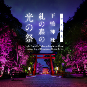 いよいよ開催！世界遺産・下鴨神社が幻想的な光の空間に、チームラボによる「糺の森の光の祭」