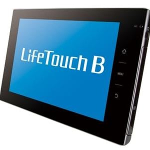 NEC、ビジネス向け7インチタブレット「LifeTouch B」を発売、Android 2.3、デュアルコアOMAP 4搭載