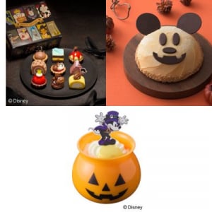 ケーキにプリンにプチケーキ、ディズニー・ハロウィン限定スイーツ3種