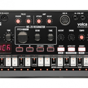 キック、ベース、強力な低音を携えたvolcaシリーズ、新製品volca kick！