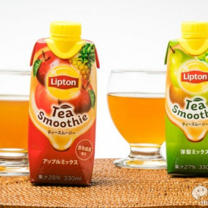 『リプトン TeaSmoothie（ティースムージー）』紅茶と果実のおいしさをミックスした新感覚ドリンク2種！