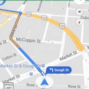 GoogleマップのAndroid / Android Autoアプリに制限速度の表示機能が追加