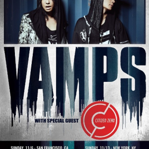 VAMPS、約1年振りとなる北米ツアーが決定