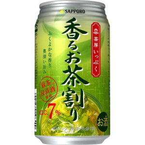 ふくよかな香りや奥深い旨さが楽しめる！アルコール7％の「サッポロ 茶房いっぷく香るお茶割り」登場