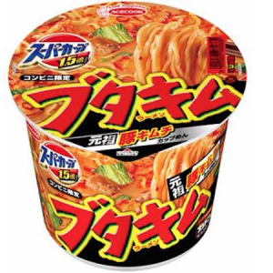 コンビニ限定販売！エースコックの「ブタキムラーメン」が10月3日から「スーパーカップ1.5倍 ブタキムラーメン」として登場