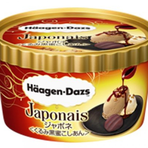 【セブンイレブン限定！】 ハーゲンダッツに和の新作！「ジャポネ＜くるみ黒蜜こしあん＞」