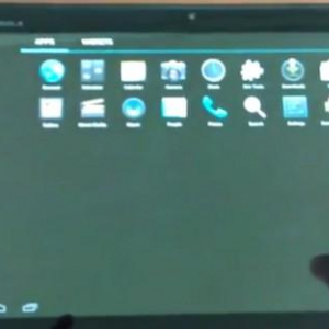Transformer TF101とXOOMにおけるAndroid 4.0（Ice Craem Sandwich）の動作映像