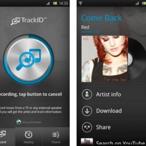 Sony Ericssonの楽曲検索アプリ「TrackID」がAndroidマーケットに公開