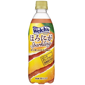 Welch’sから大人のための“ほろ苦”果汁炭酸飲料が新発売