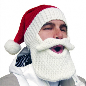 ワイルドなヒゲで防寒！　『BeardHead ニットキャップ』のクリスマス限定モデル