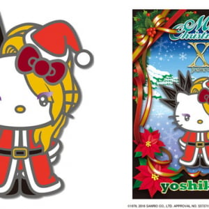 YOSHIKI（X JAPAN）× ハローキティ「yoshikitty」初のX’masアイテムが登場