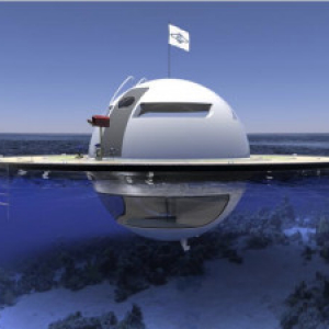 海に漂う別荘⁉︎ UFO型の豪華ヨット、2018年にも発売へ